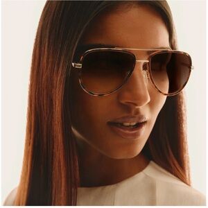 Quay Australia All In Brown Fade Sunglasses